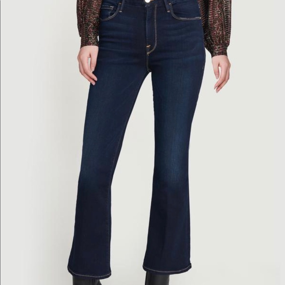 FRAME Le Crop Flair jeans